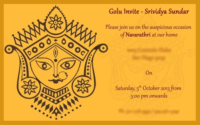 Golu Invite