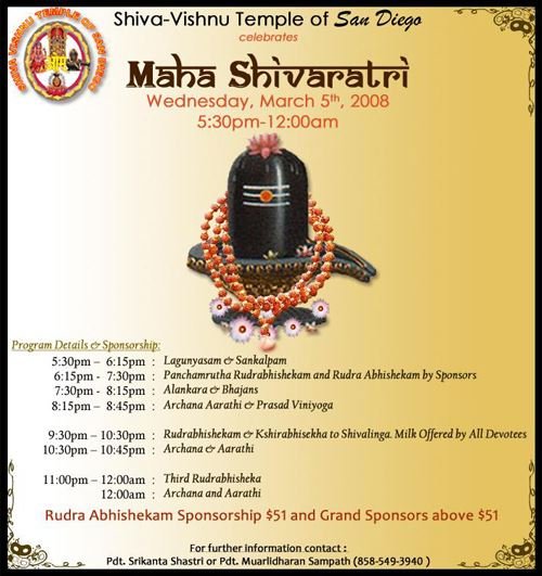 MahaShivaratri SVTemple