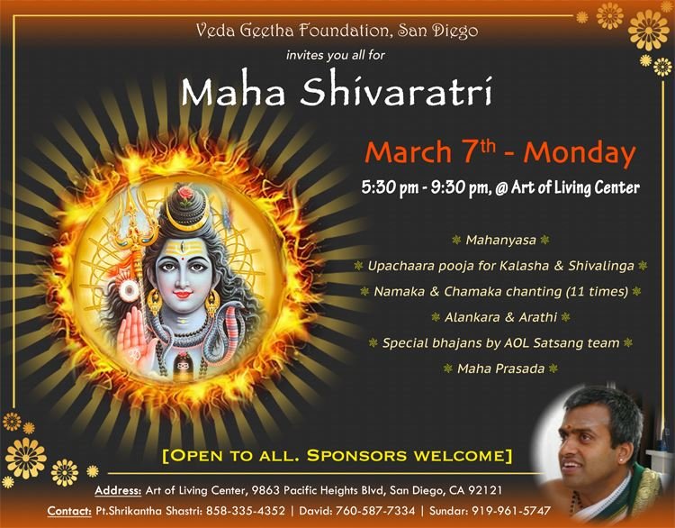 MhaShivaratri Flyer