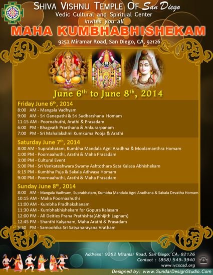 VCSCSD Kumbhabhishekam